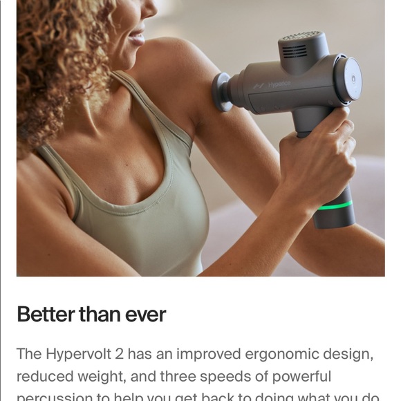NEW Hyperice - Hypervolt 2 Percussion Massage Device - Grey NEW IN BOX - Picture 3 of 4